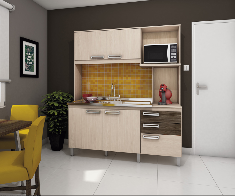 Cozinha Compacta B108 Fendi Moka Briz Milani Store Cozinha Compacta B108 Fendi Moka Briz Milani Store